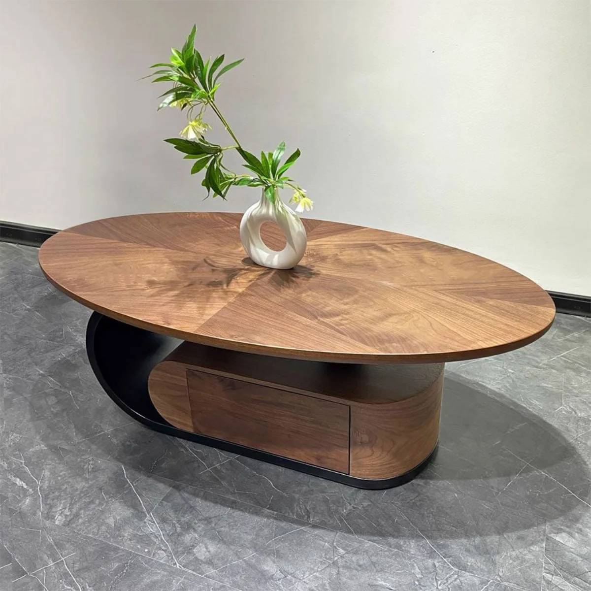 Bàn sofa mặt gỗ BT11