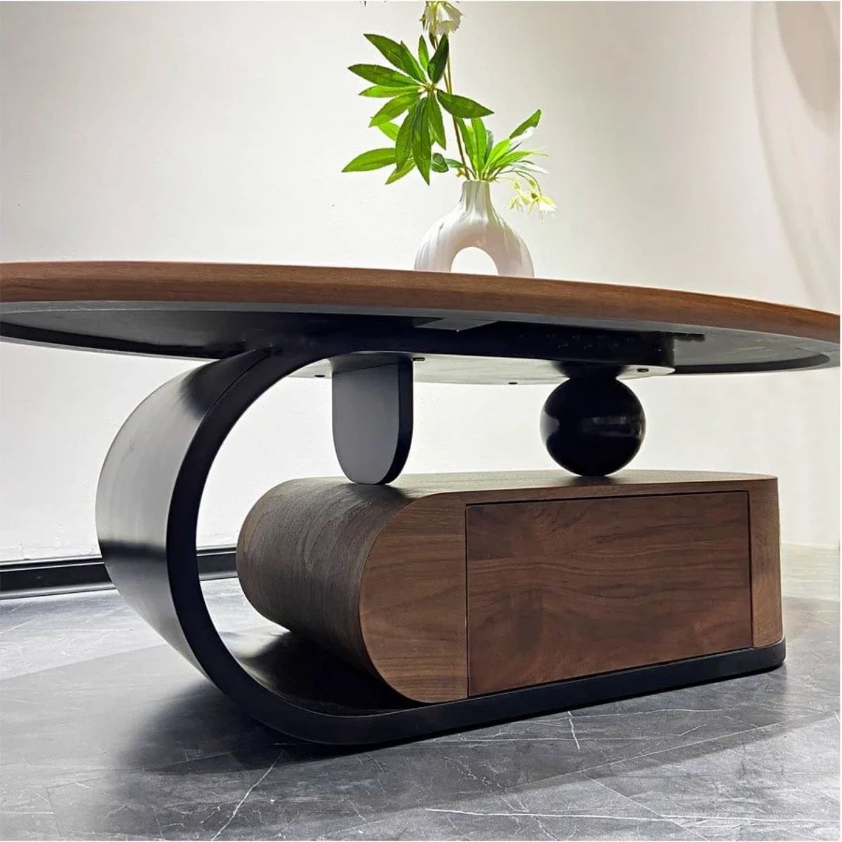 Bàn sofa mặt gỗ BT11