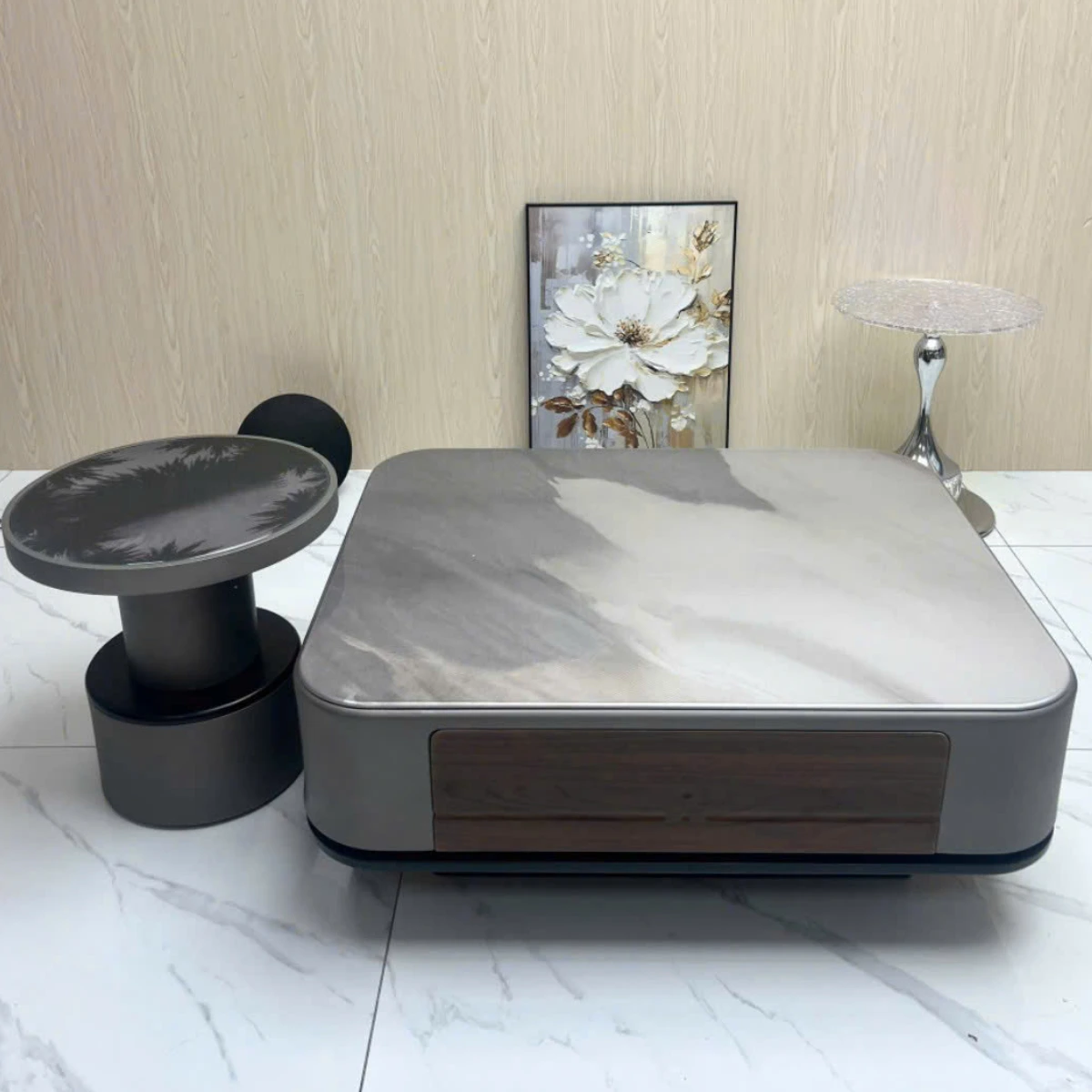 Bàn sofa thông minh hộc kéo BT14