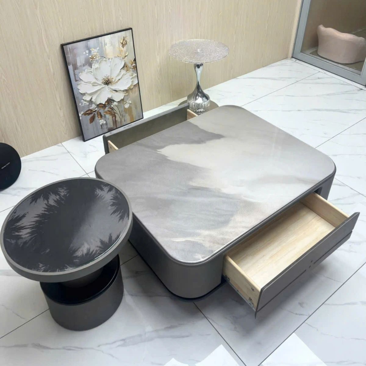 Bàn sofa thông minh hộc kéo BT14