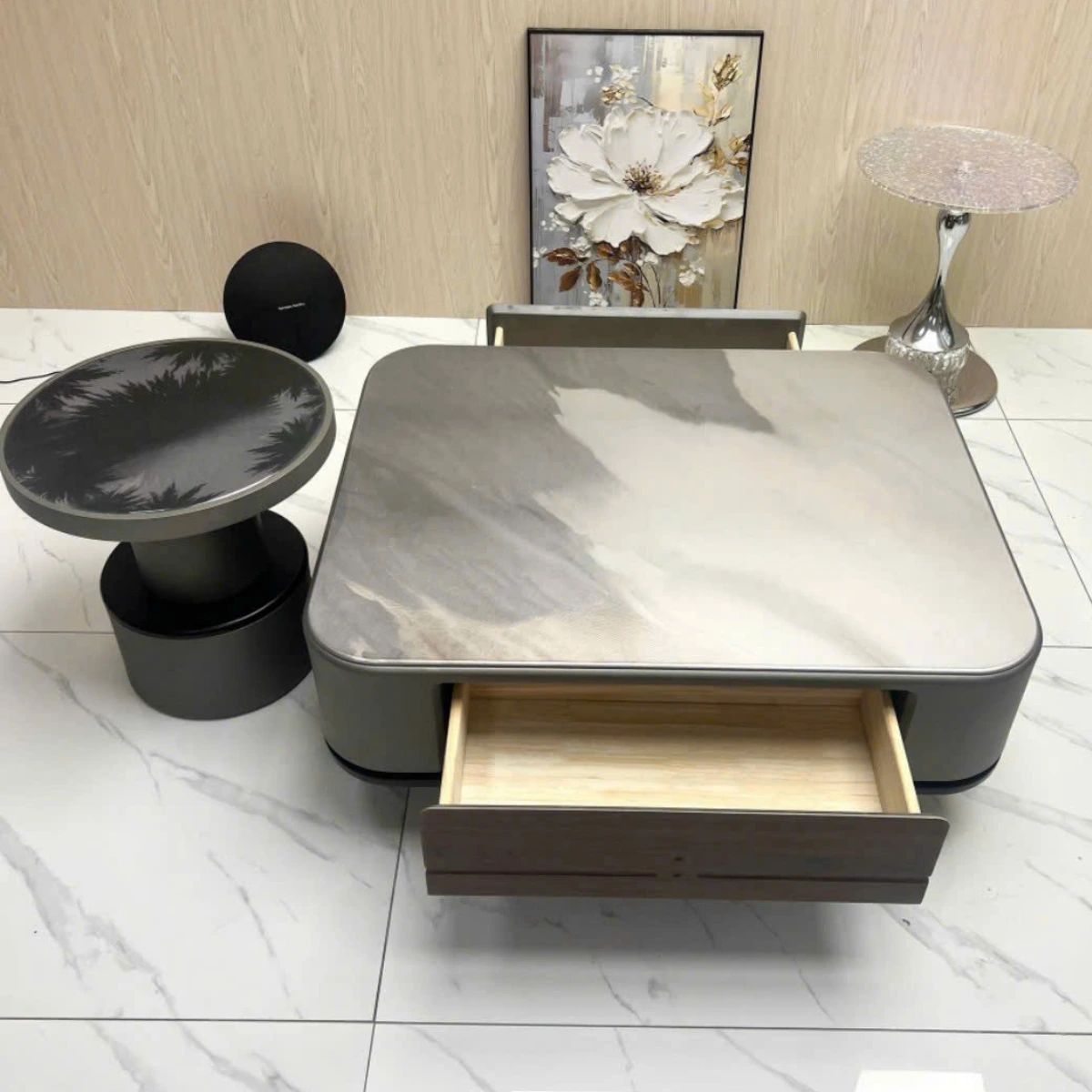 Bàn sofa thông minh hộc kéo BT14