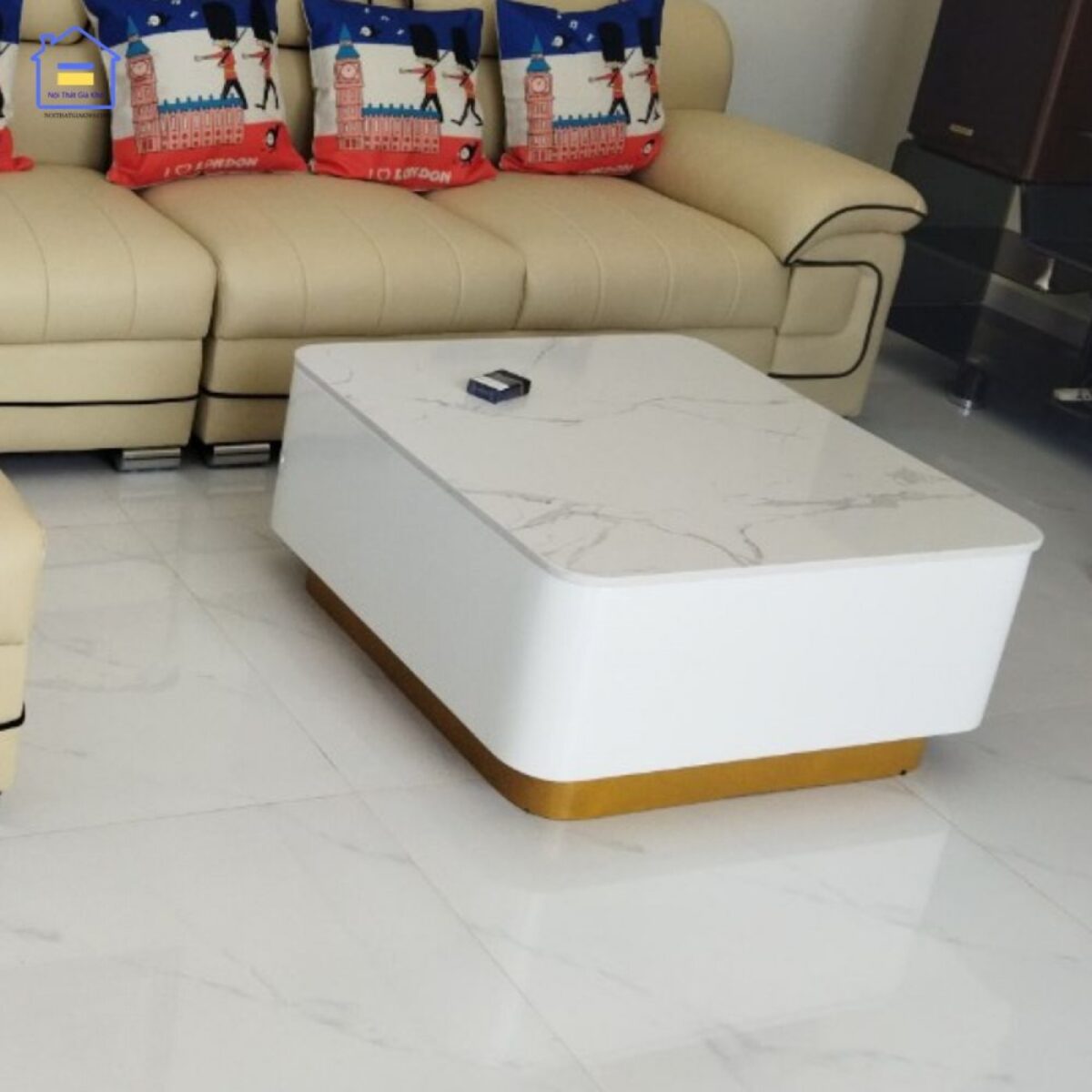 Bàn sofa thông minh hộc kéo GK34
