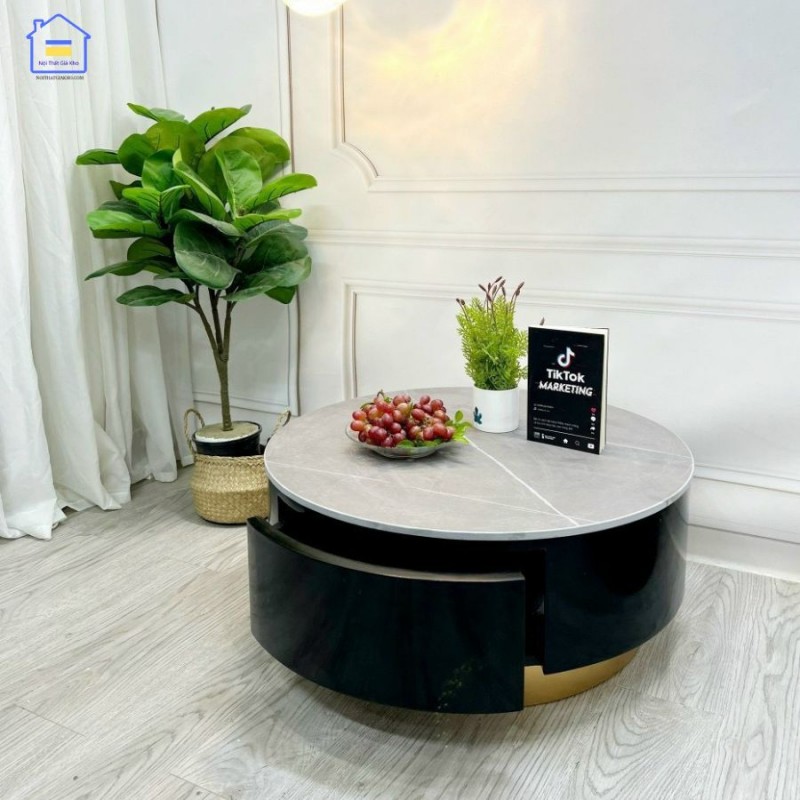 Bàn sofa thông minh hộc kéo GK35
