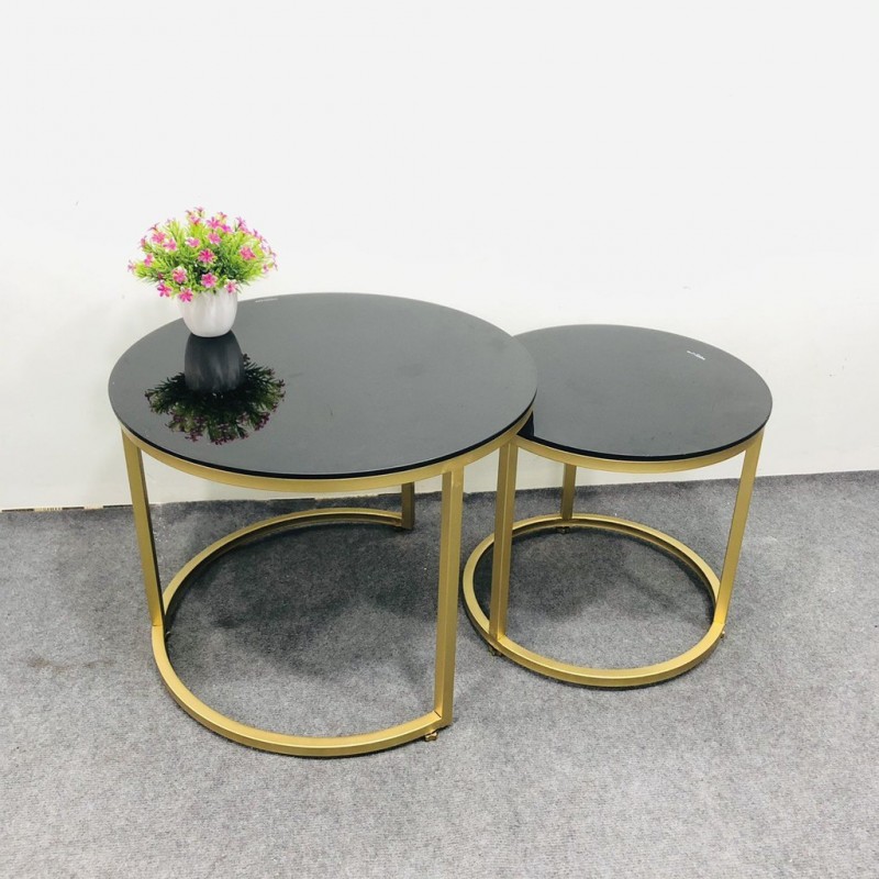 Bàn sofa tròn đôi TL108