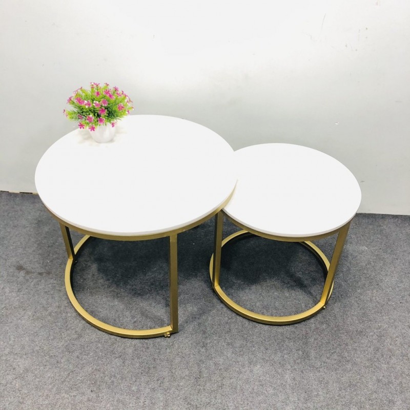 Bàn sofa tròn đôi TL108