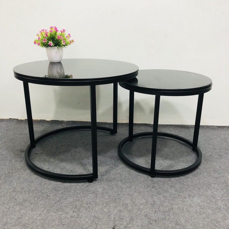 Bàn sofa tròn đôi TL108