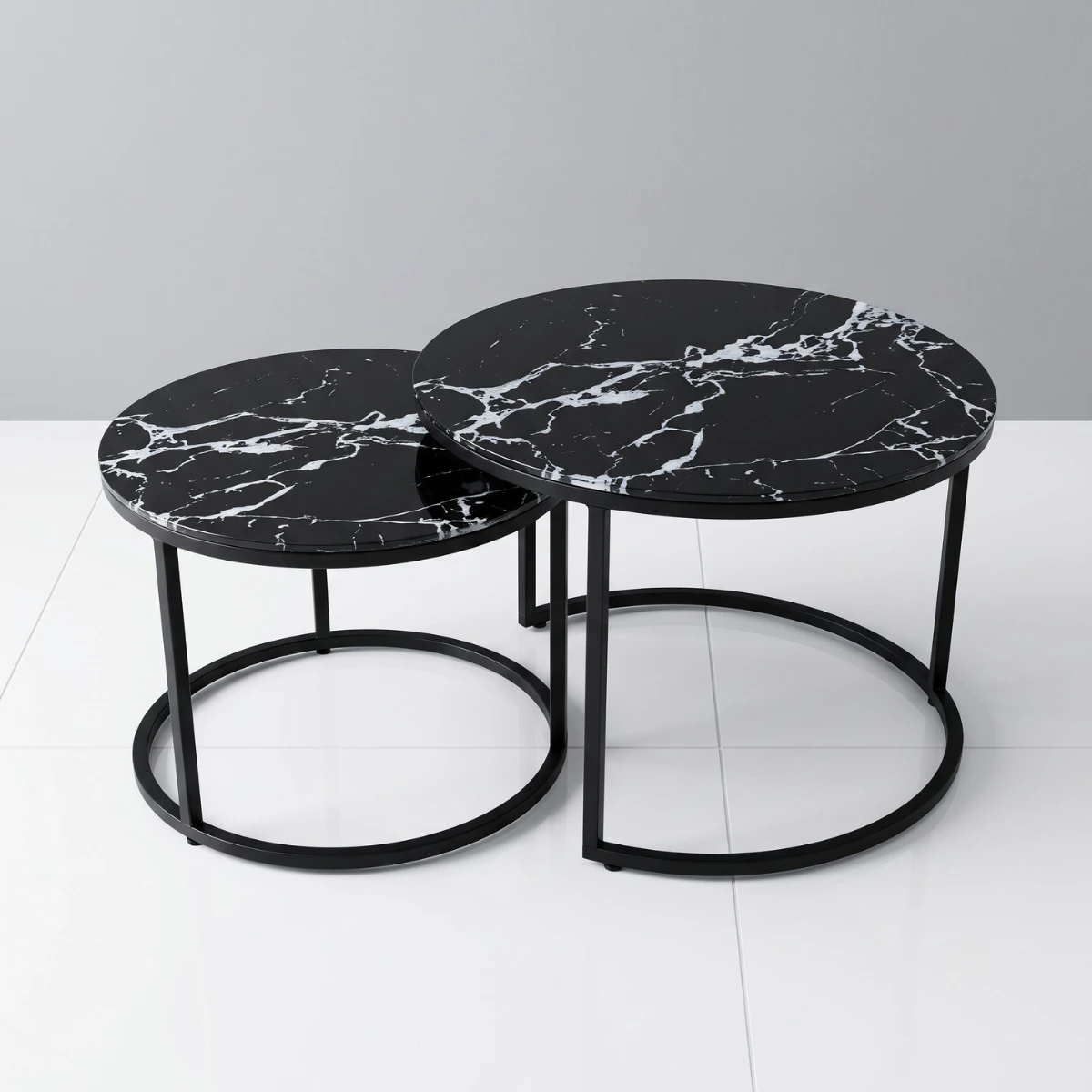 Bàn sofa tròn đôi TL108