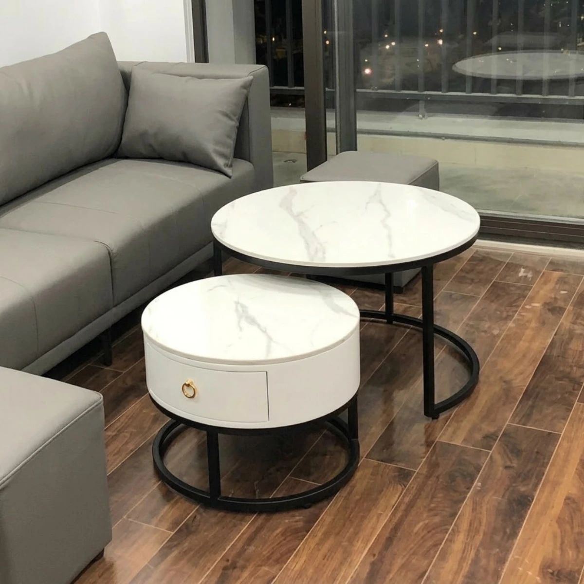 Bàn trà hộc kéo BT18