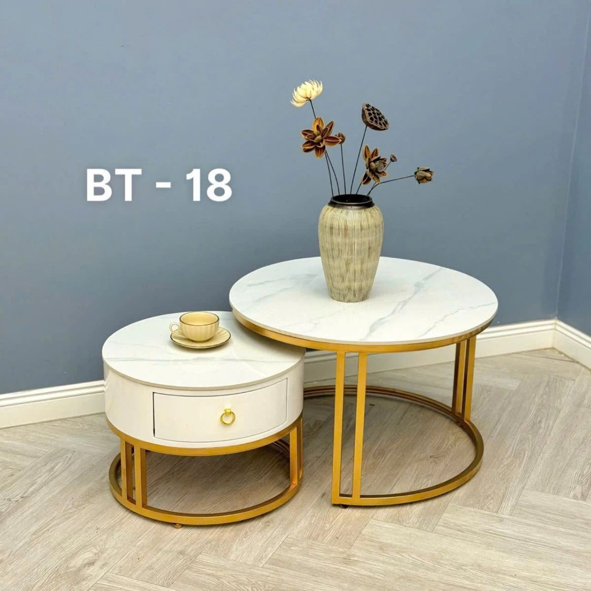 Bàn trà hộc kéo BT18