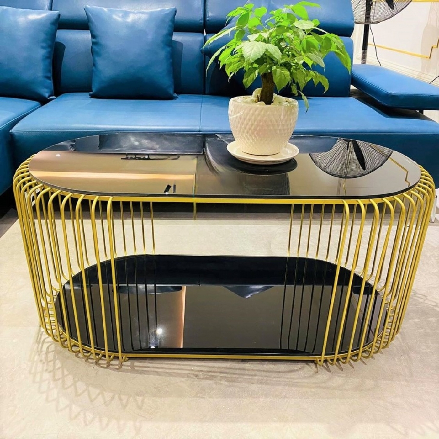 Bàn trà kính Thắng Lợi TL09
