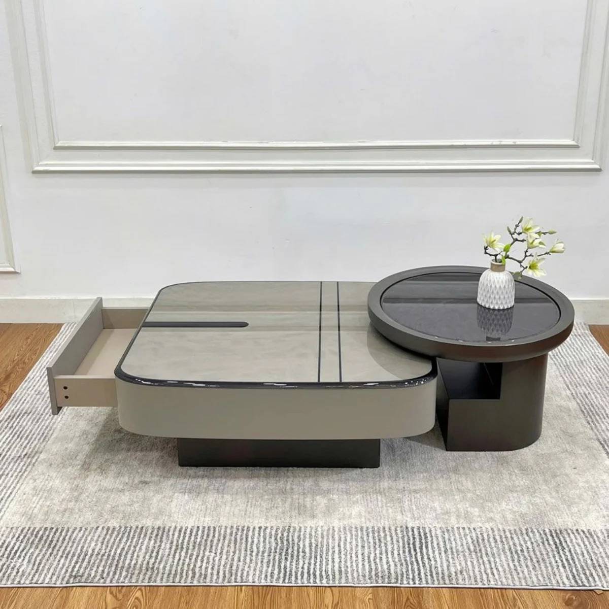 Bàn trà nhập khẩu BT02 - Tổng kho Nội Thất TPHCM