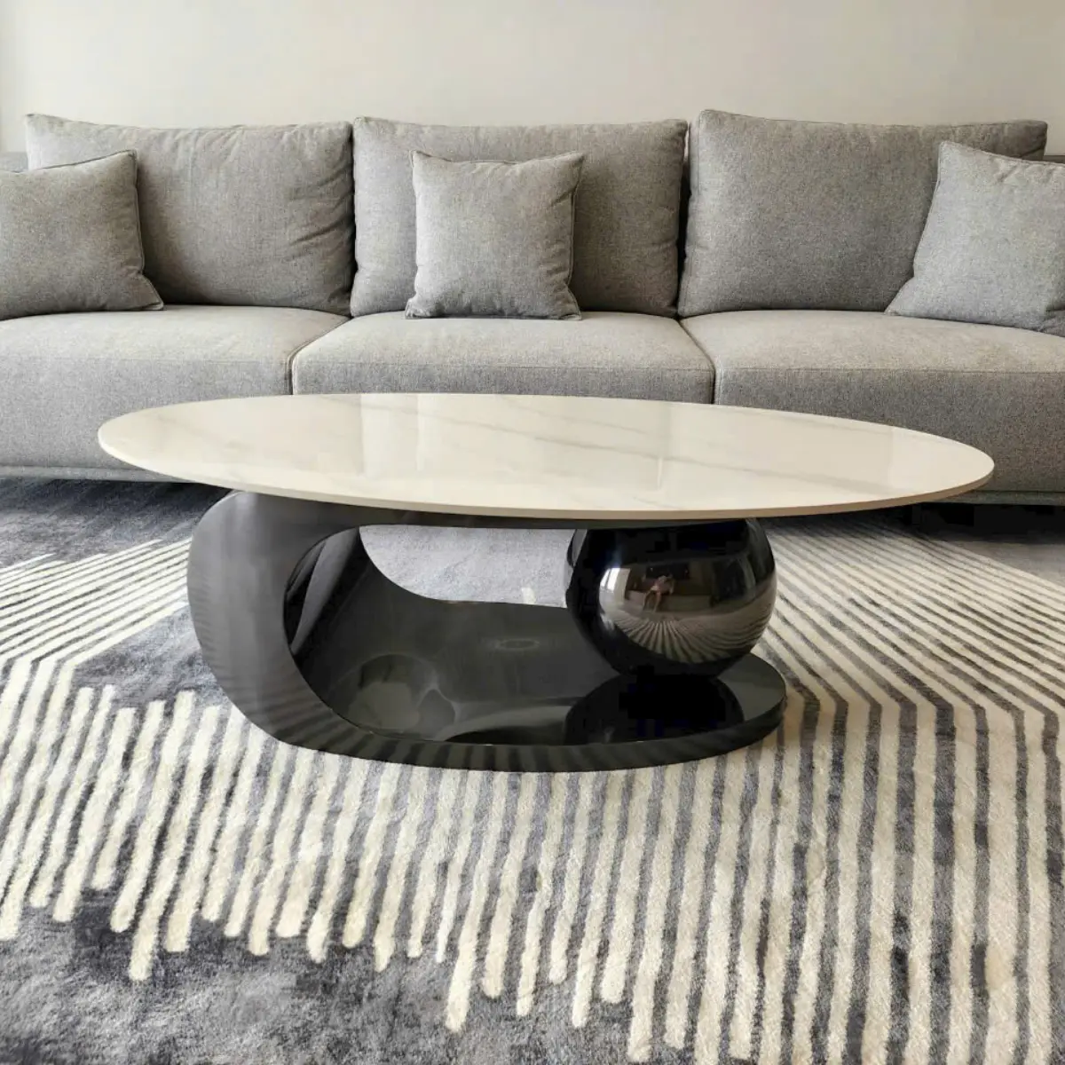 Bàn trà Oval BT08