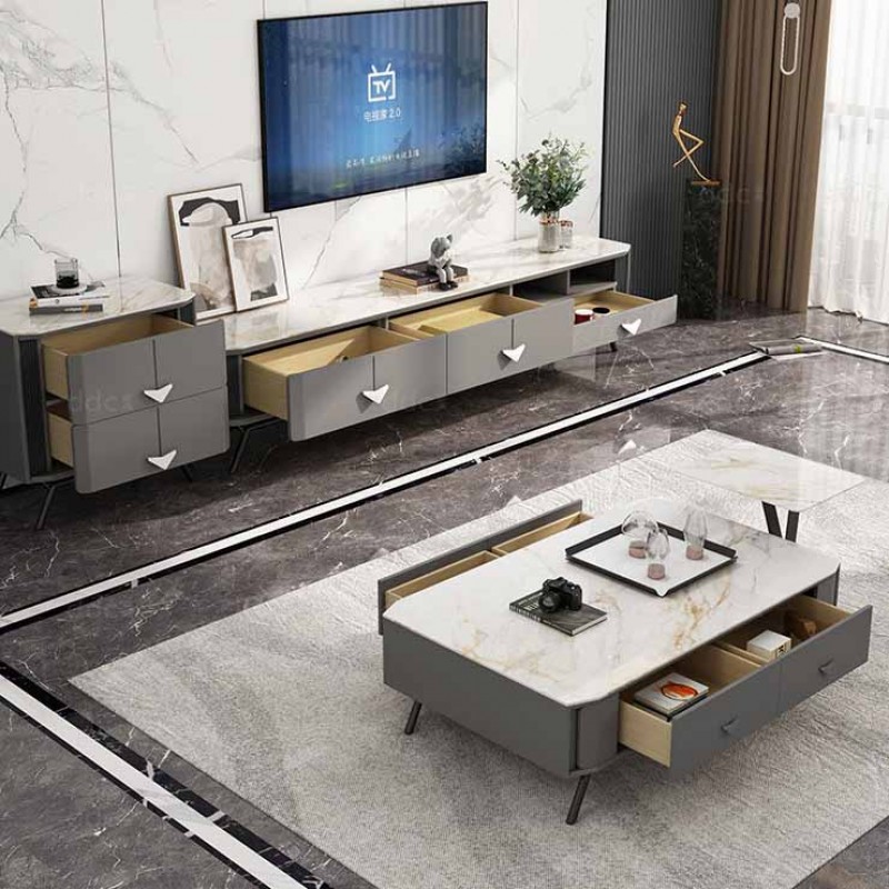 Bàn trà sofa mặt đá Ceramic