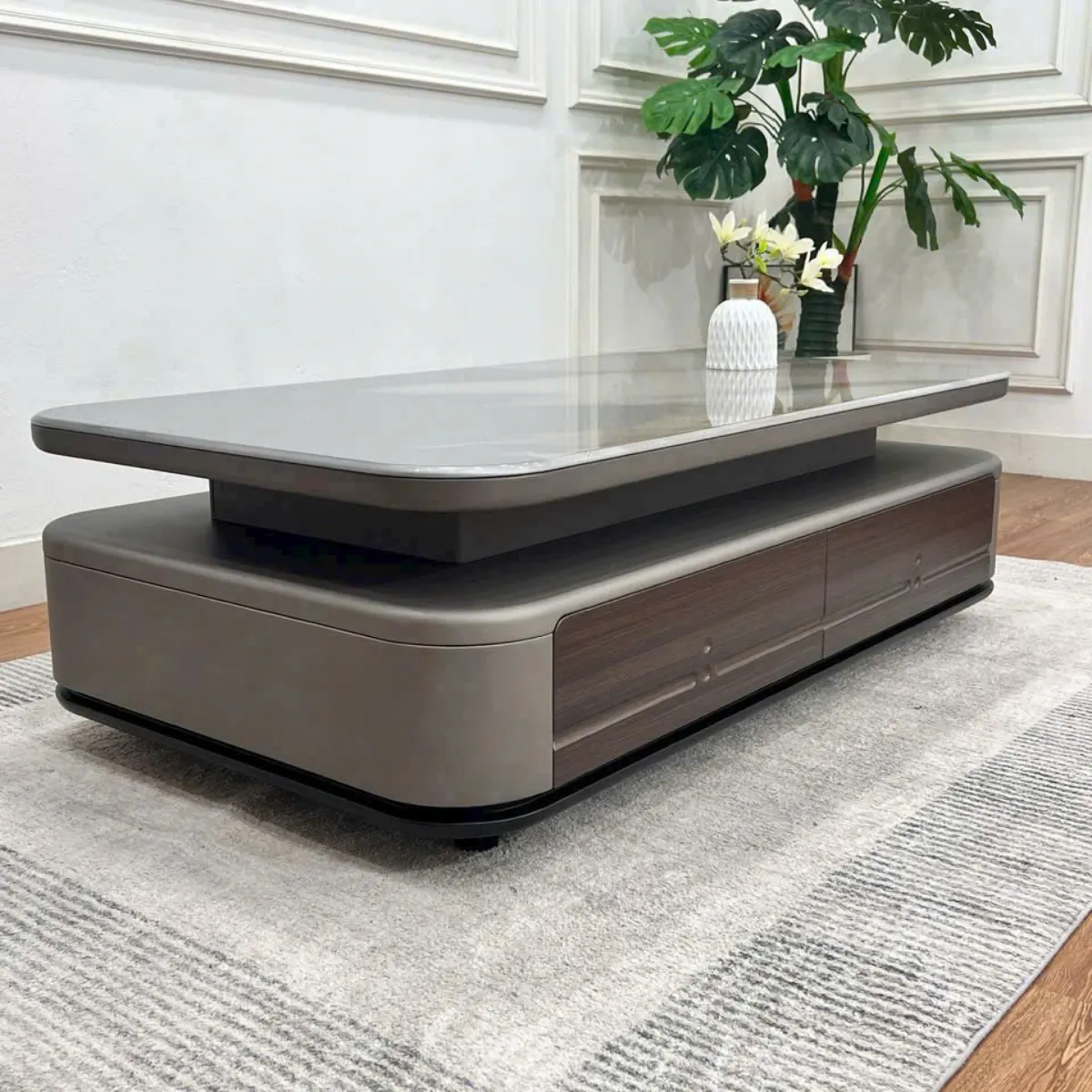 Bàn trà sofa nhập khẩu BT18