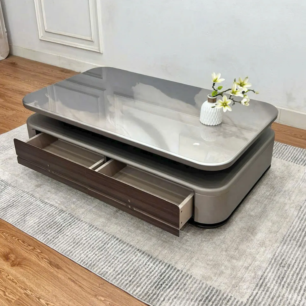 Bàn trà sofa nhập khẩu BT18