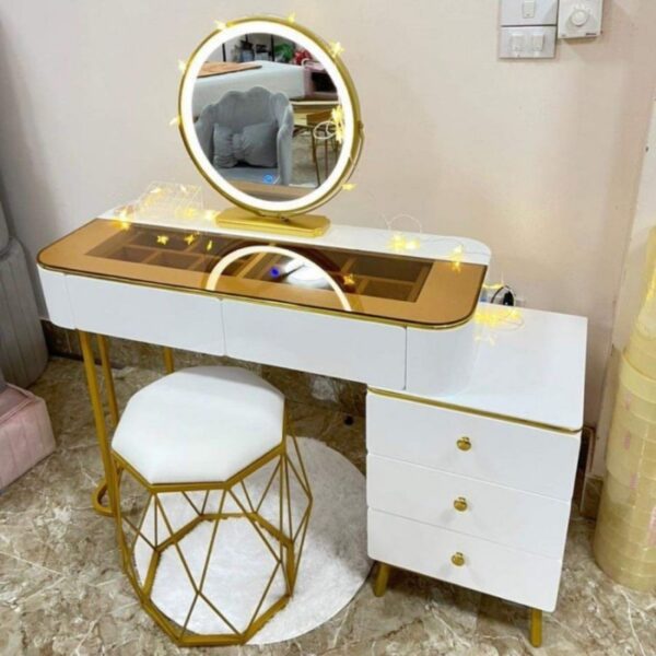Bàn trang điểm kèm ghế hiện đại GK16