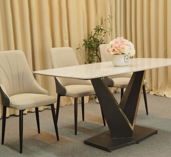 Bộ bàn ăn 6 ghế Adora Pamper