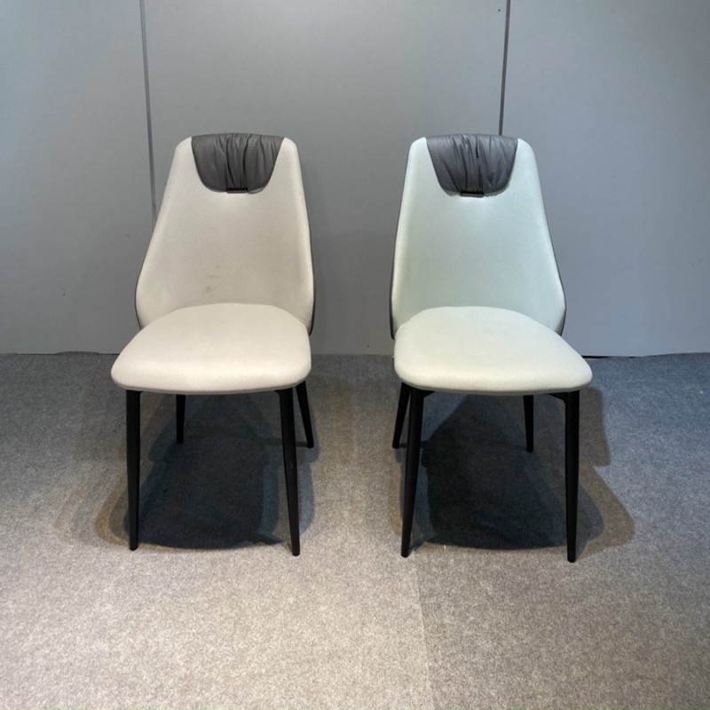 Bộ bàn ăn mặt đá Ceramic bóng kết hợp ghế Spot