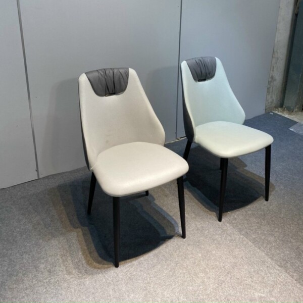 Bộ bàn ăn mặt đá Ceramic bóng kết hợp ghế Spot