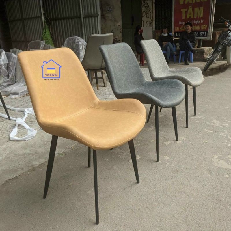 Bộ bàn ăn mặt đá Ceramic 6 ghế Nelson