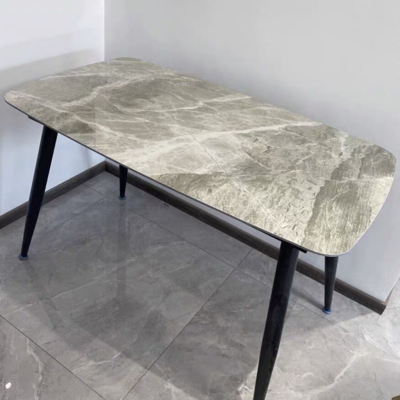 Bộ bàn ăn mặt đá Ceramic kèm ghế Nelson