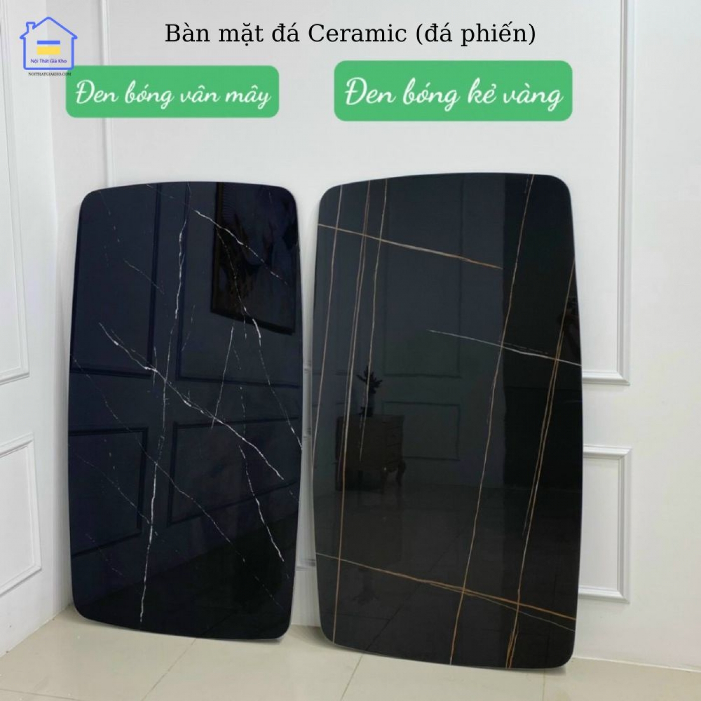 Bộ bàn ăn mặt đá Ceramic kết hợp 6-8 ghế Monet