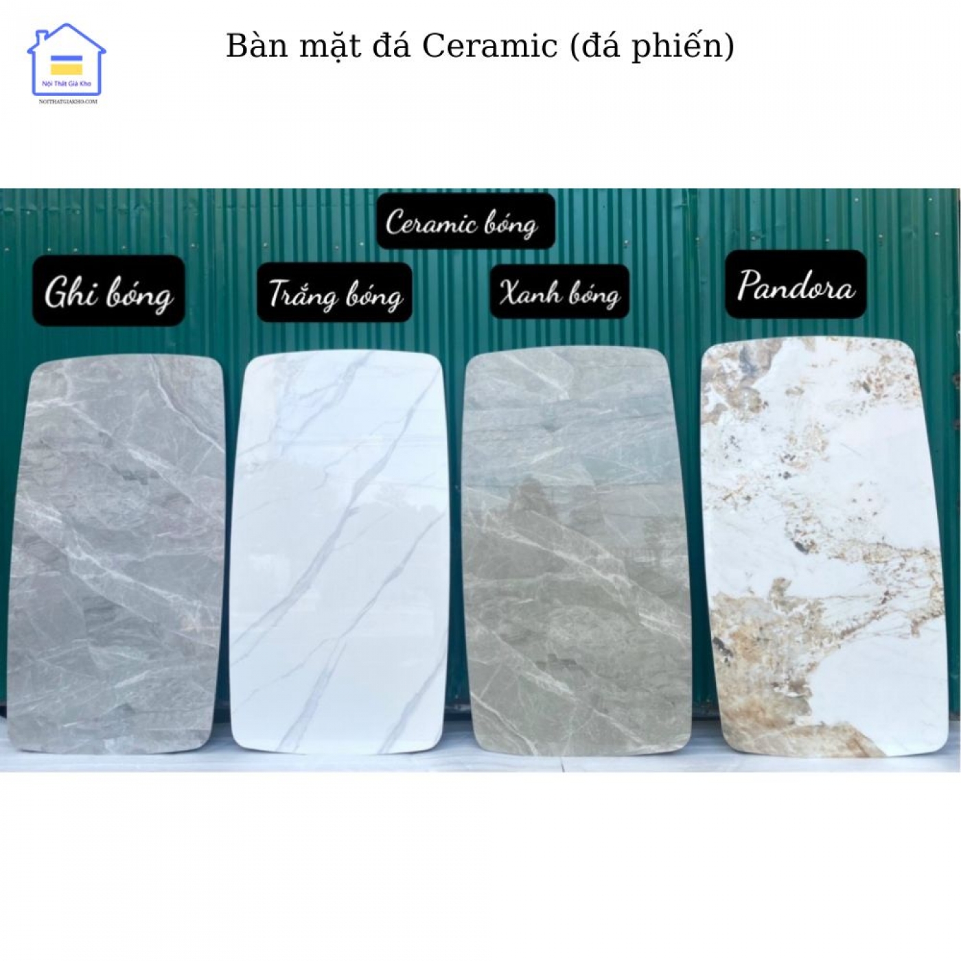 Bộ bàn ăn mặt đá Ceramic kết hợp 6-8 ghế Monet
