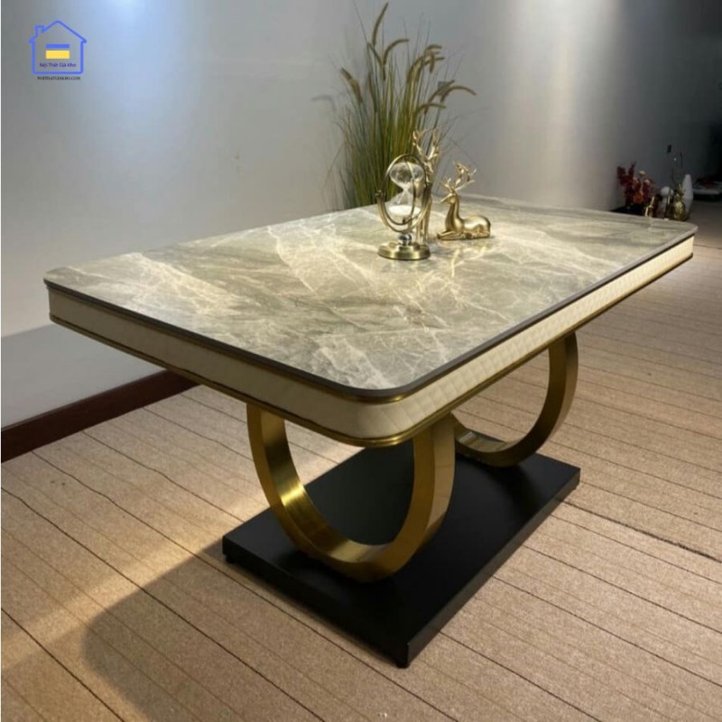 Bộ bàn ăn nhập khẩu 6 ghế 8 ghế Monet