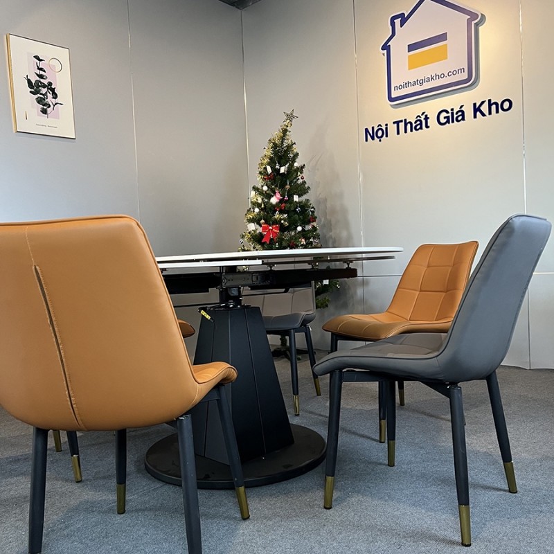 Bộ bàn ăn thông minh kết hợp 6 ghế 8 ghế hiện đại