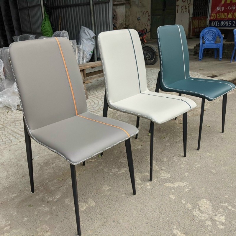 Bộ bàn ăn thông minh mặt đá Ceramic nhám chân chữ V kết hợp ghế Zena