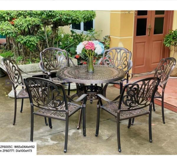 Bộ bàn ghế ngoài trời NK05