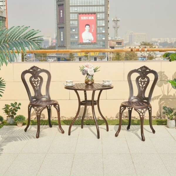 Bộ bàn ghế sân vườn ngoài trời nhập khẩu GK02