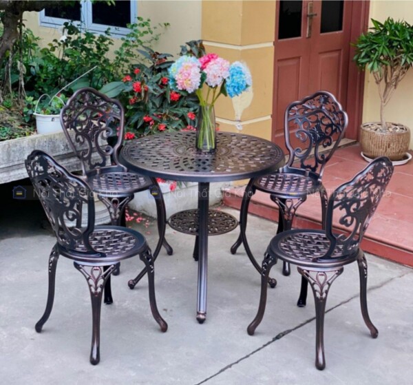 Bộ bàn ghế sân vườn NK09