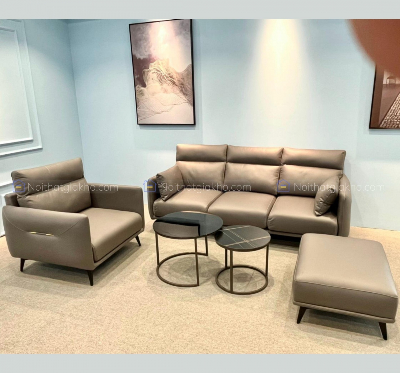 Bộ ghế sofa phòng khách hiện đại