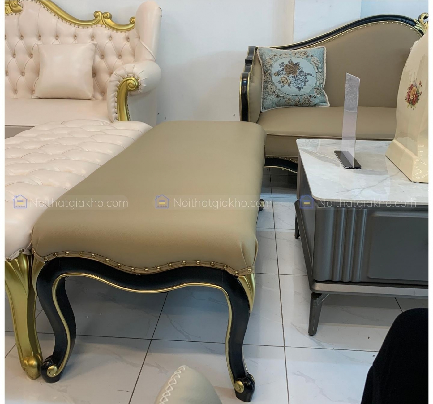 Bộ ghế sofa tân cổ điển đẹp sang trọng