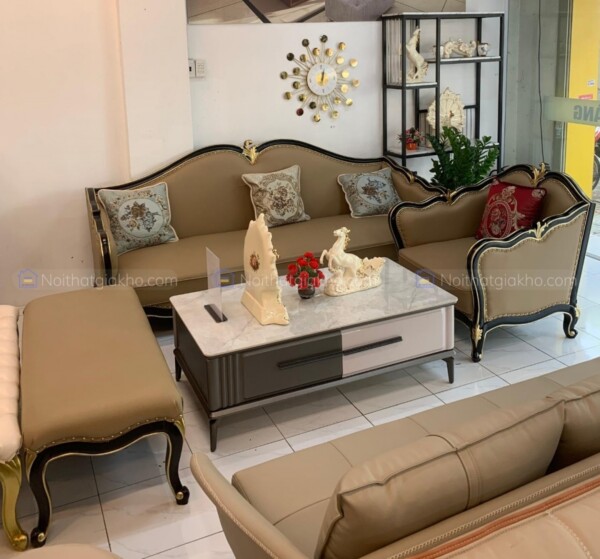 Bộ ghế sofa tân cổ điển đẹp sang trọng
