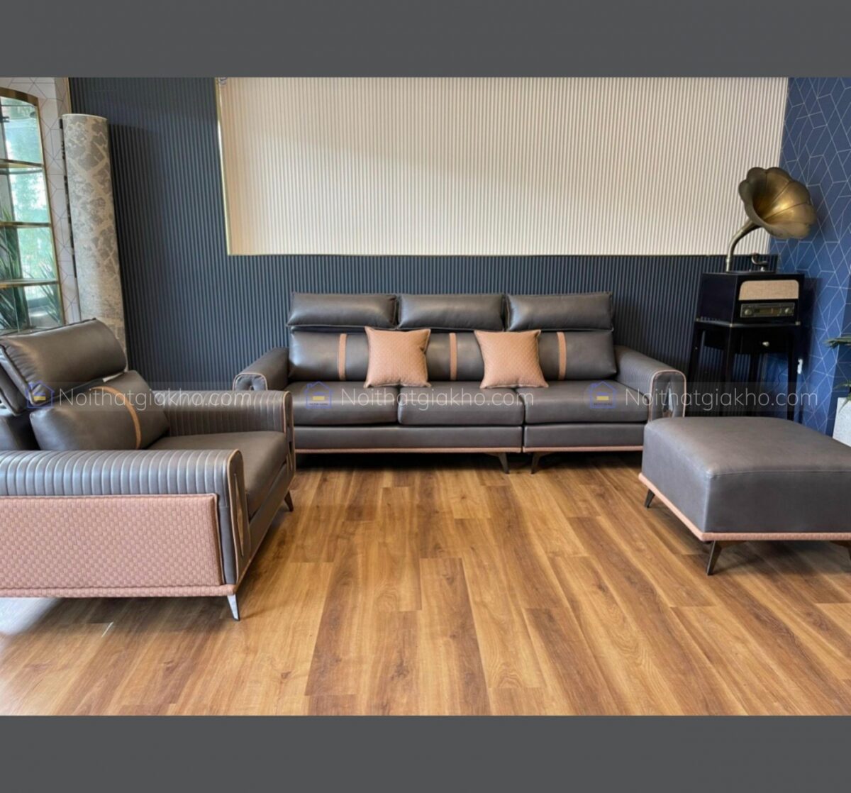 Bộ sofa băng phòng khách hiện đại