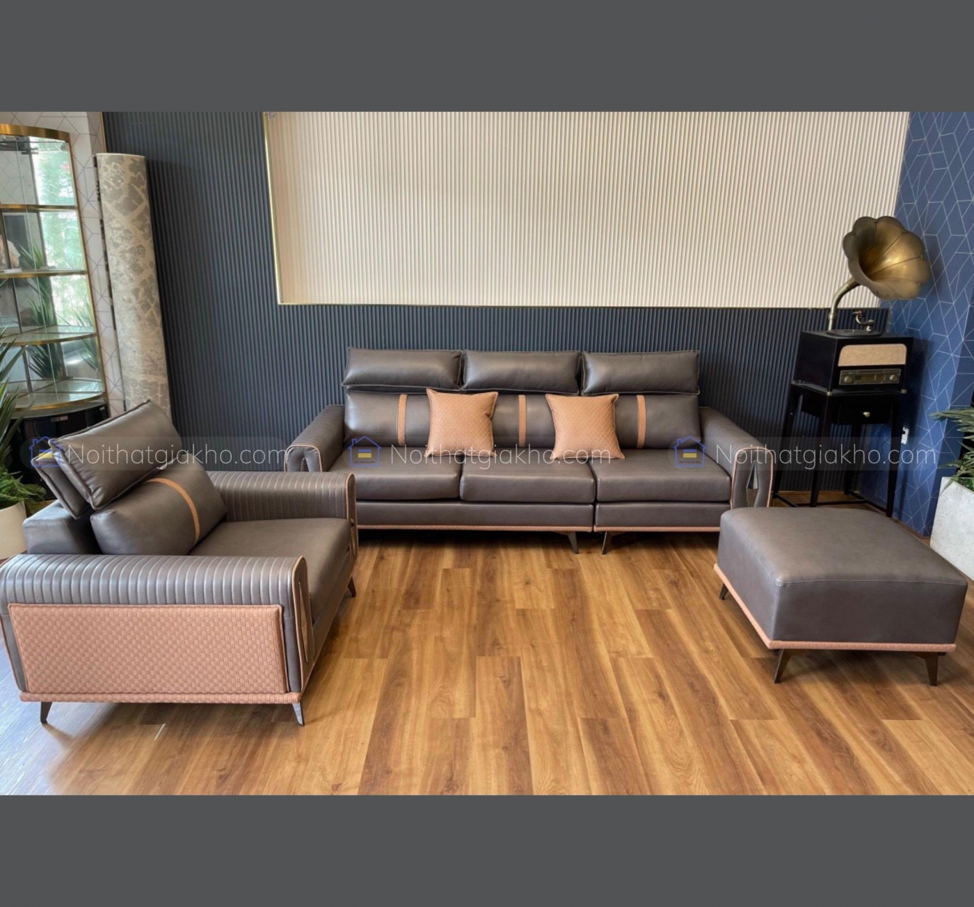 Bộ sofa băng phòng khách hiện đại