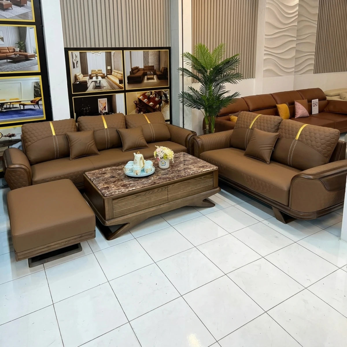 Bộ sofa gỗ Adora VT101