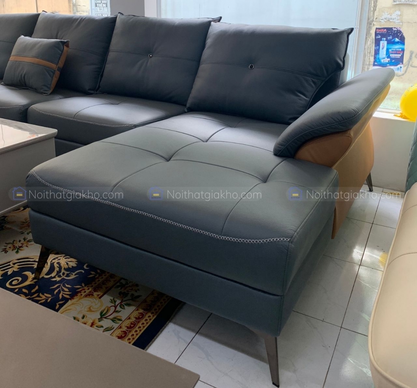 Bộ sofa góc L vải công nghệ cao cấp NTVT012