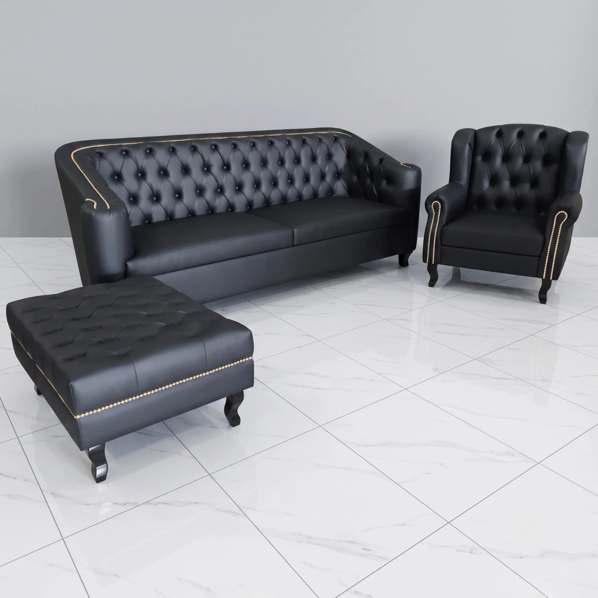 Bộ sofa tân cổ điển cao cấp Adora