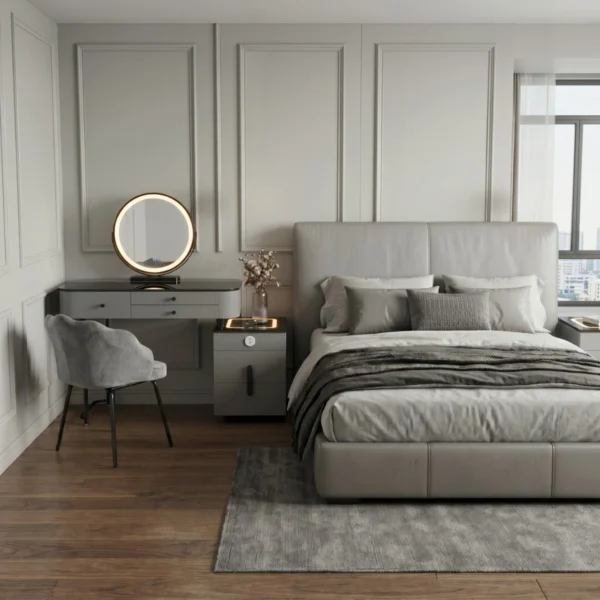 Combo Giường Ngủ Đẹp Hiện Đại CGK07