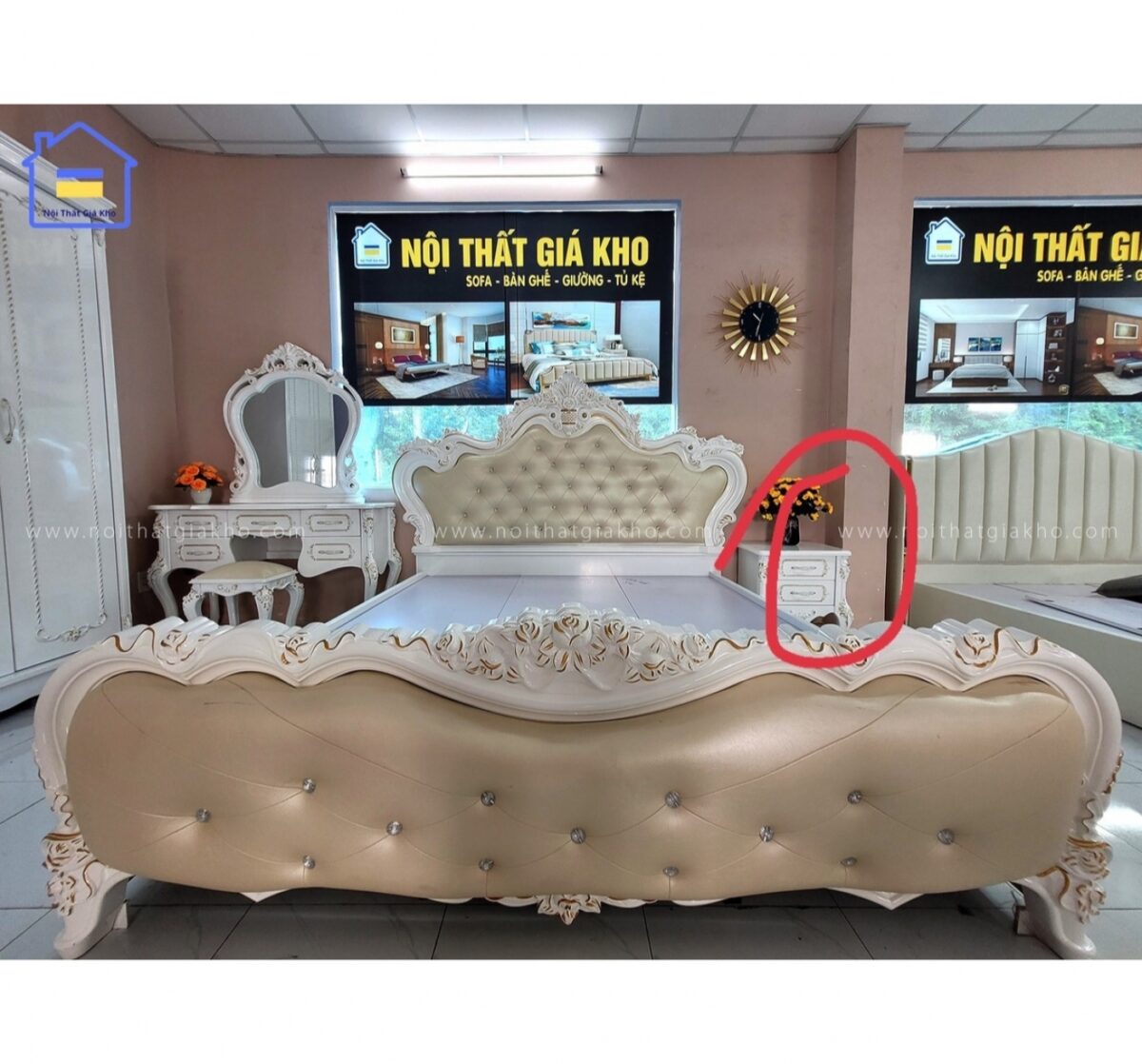 Combo Nội thất phòng ngủ cổ điển