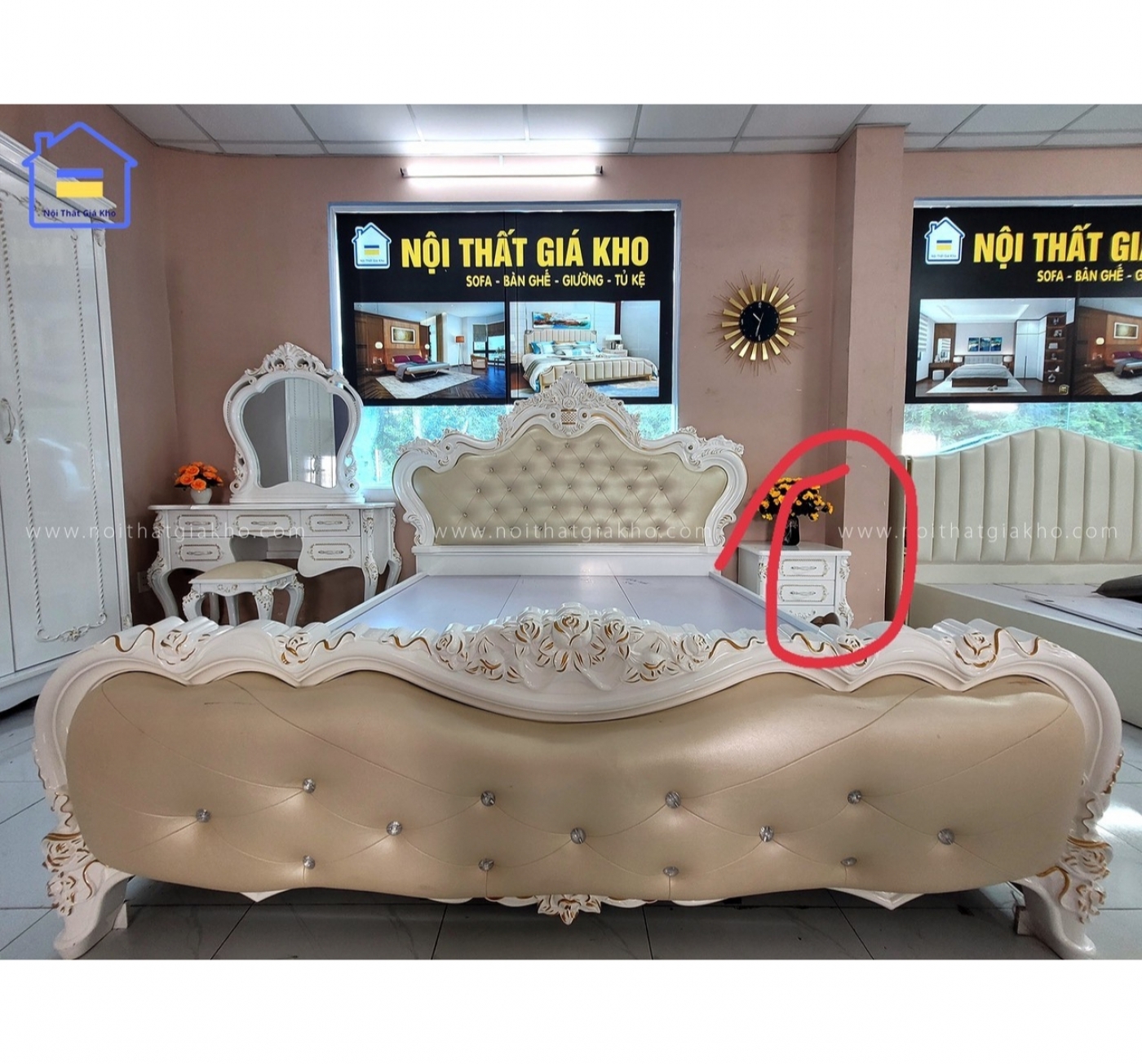 Combo Nội thất phòng ngủ cổ điển