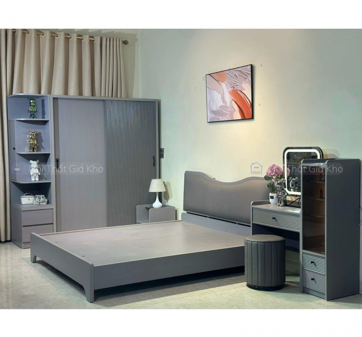 Combo phòng ngủ đẹp hiện đại CGK07