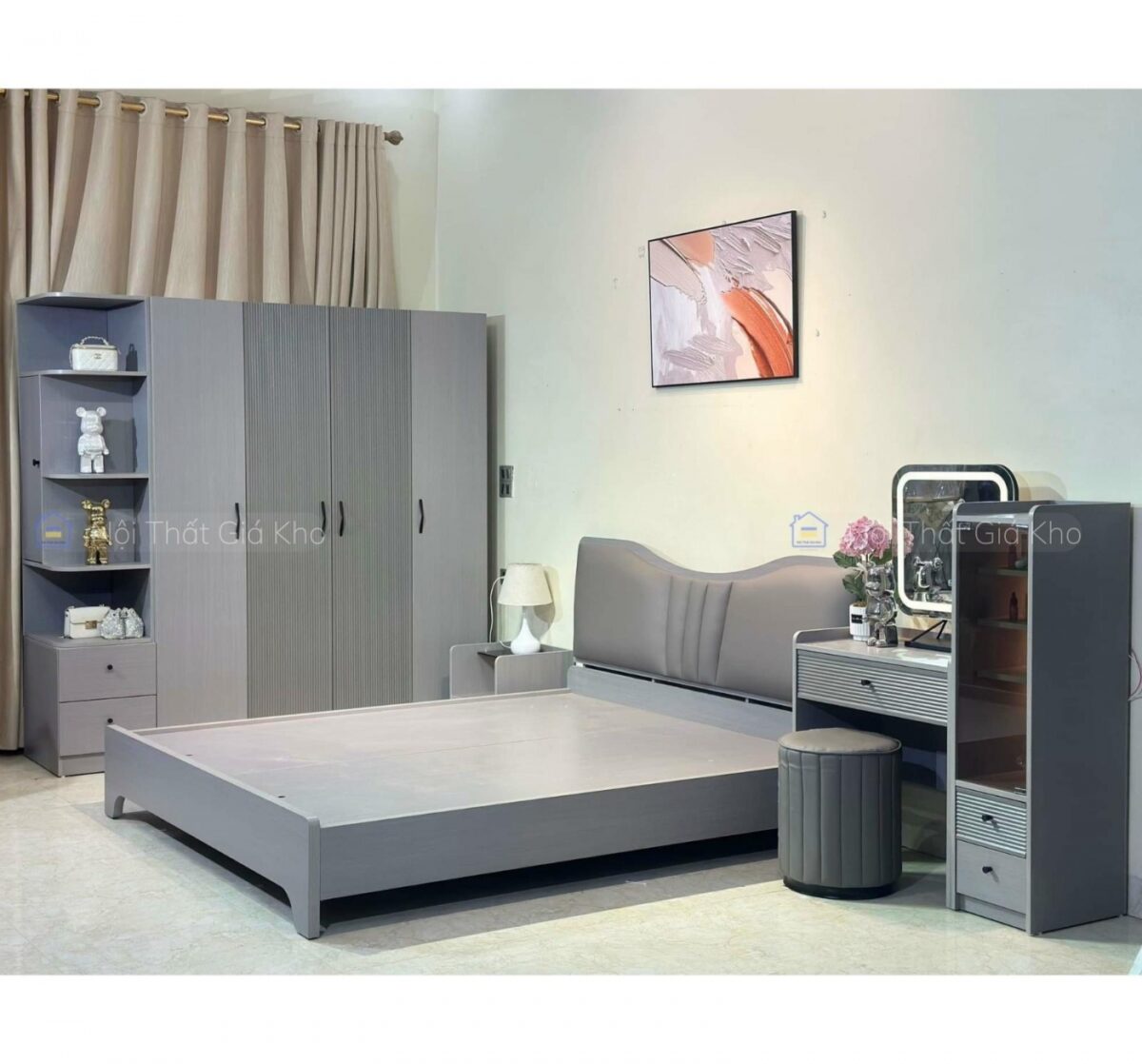 Combo phòng ngủ gỗ CGK06