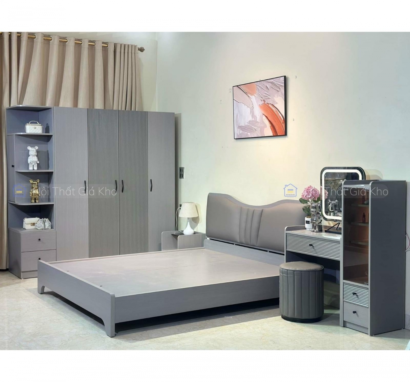 Combo phòng ngủ gỗ CGK06