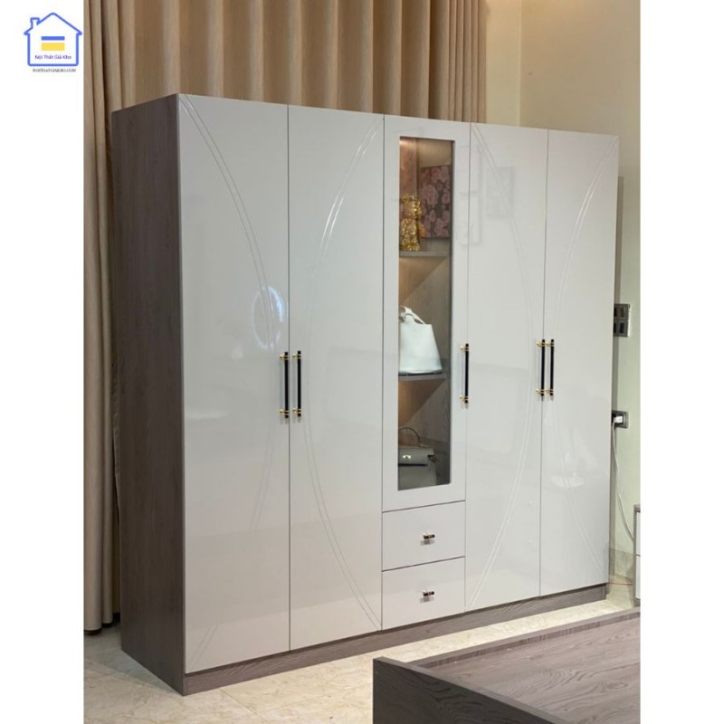 Combo phòng ngủ hiện đại gỗ công nghiệp CGK02