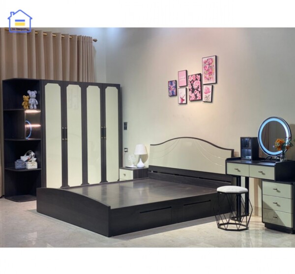 Combo Phòng Ngủ Hiện Đại Gỗ Công Nghiệp CGK04