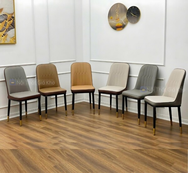 Ghế ăn bọc da Monet